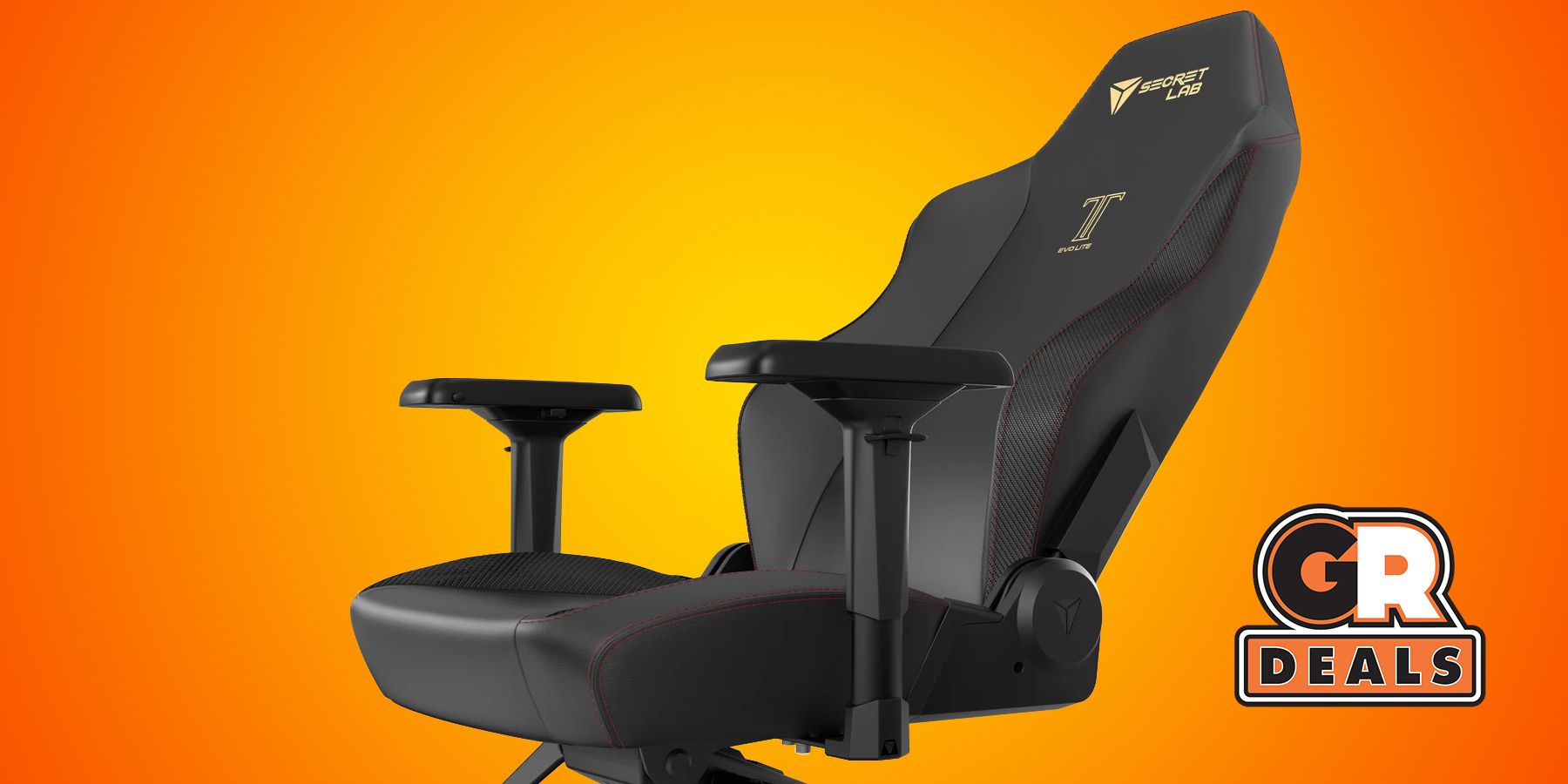  Secretlab Titan Evo Black Gaming Chair - Reclining