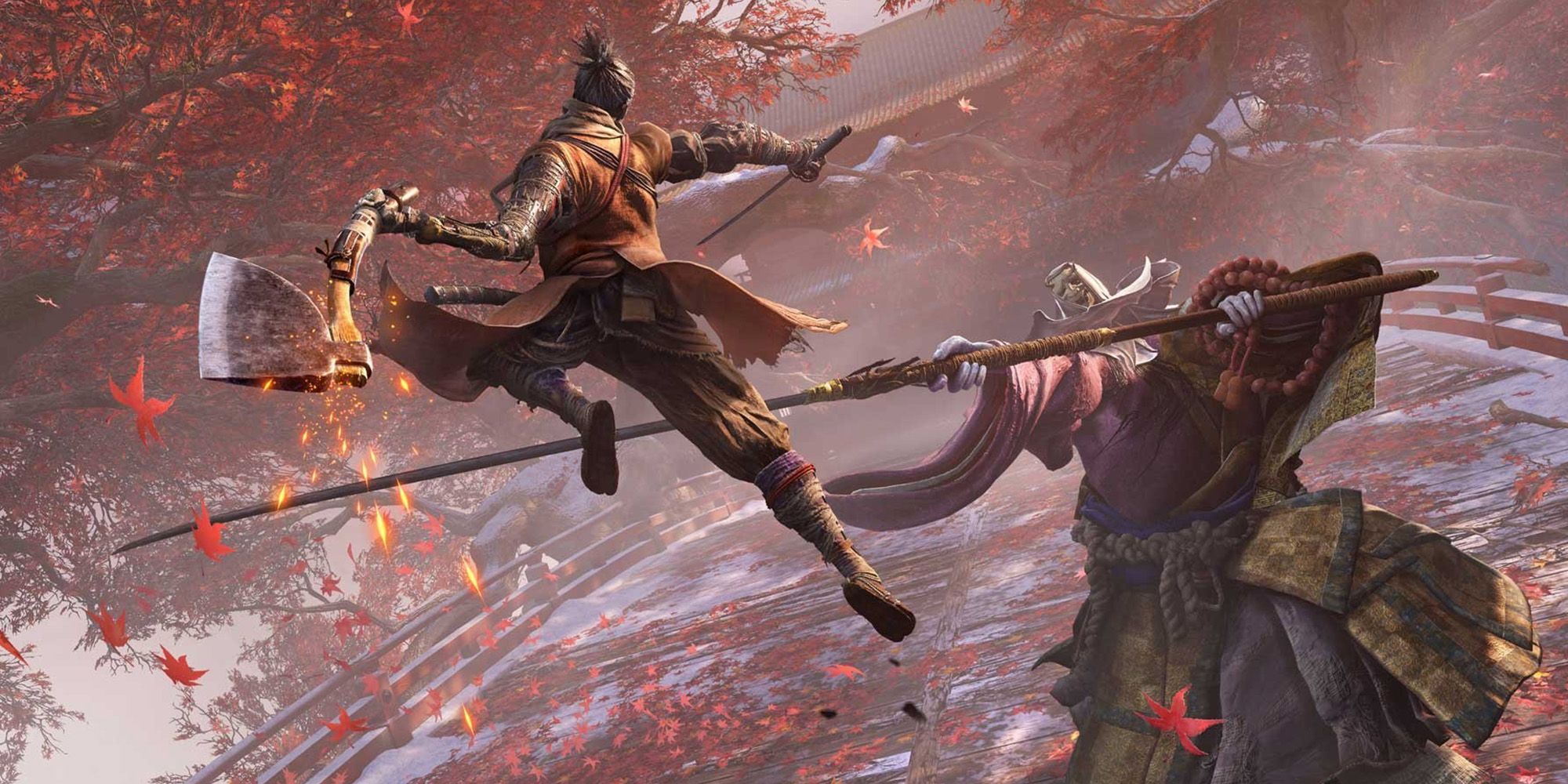 Sekiro True Corrupted Monk Fight Promotional Screenshot