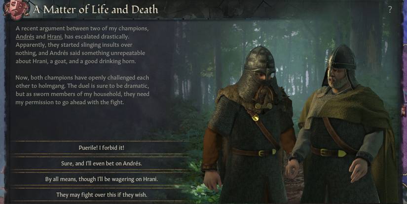 Settling an argument between two Champions