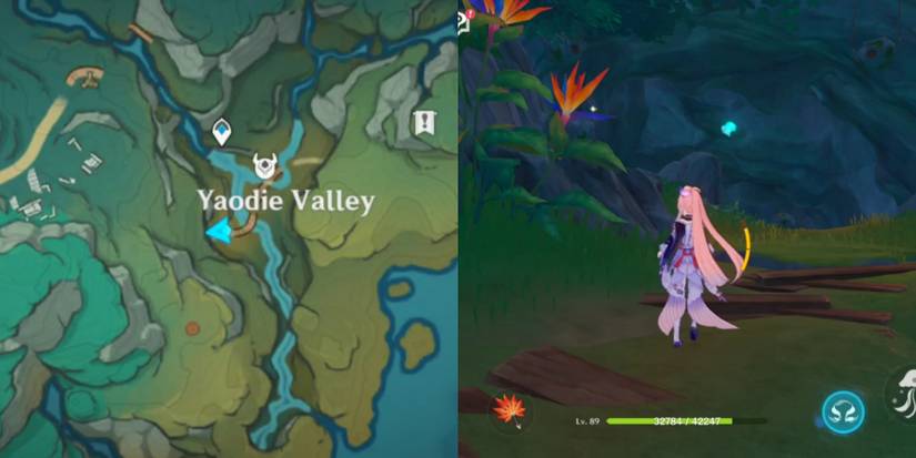 silently the butterfly cross the valley quest in genshin impact