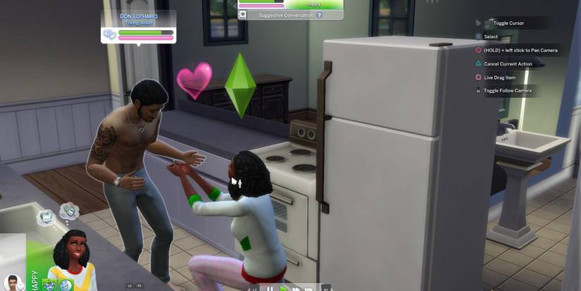 sims 4 black widow proposing