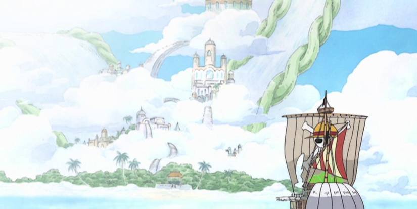 skypiea every one piece country liberated by luffy