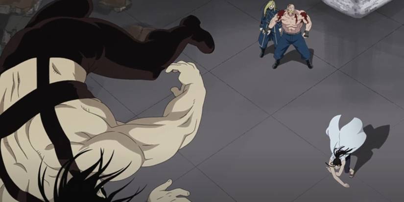 Sloth Izumi Curtis Olivier Alex Armstrong Fullmetal Alchemist Brotherhood