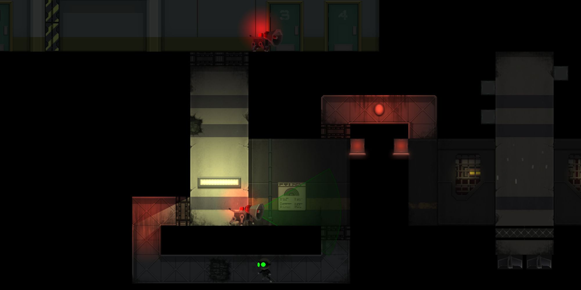 Esgueirar-se em Stealth Inc 2: Jogo de Clones