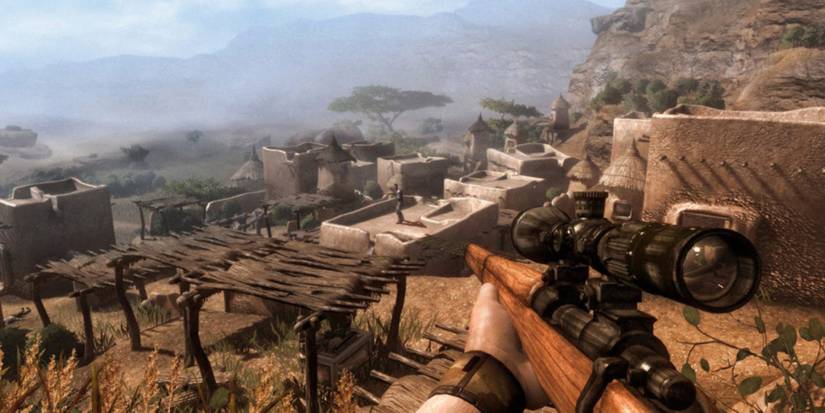 Sniping enemies in Far Cry 2
