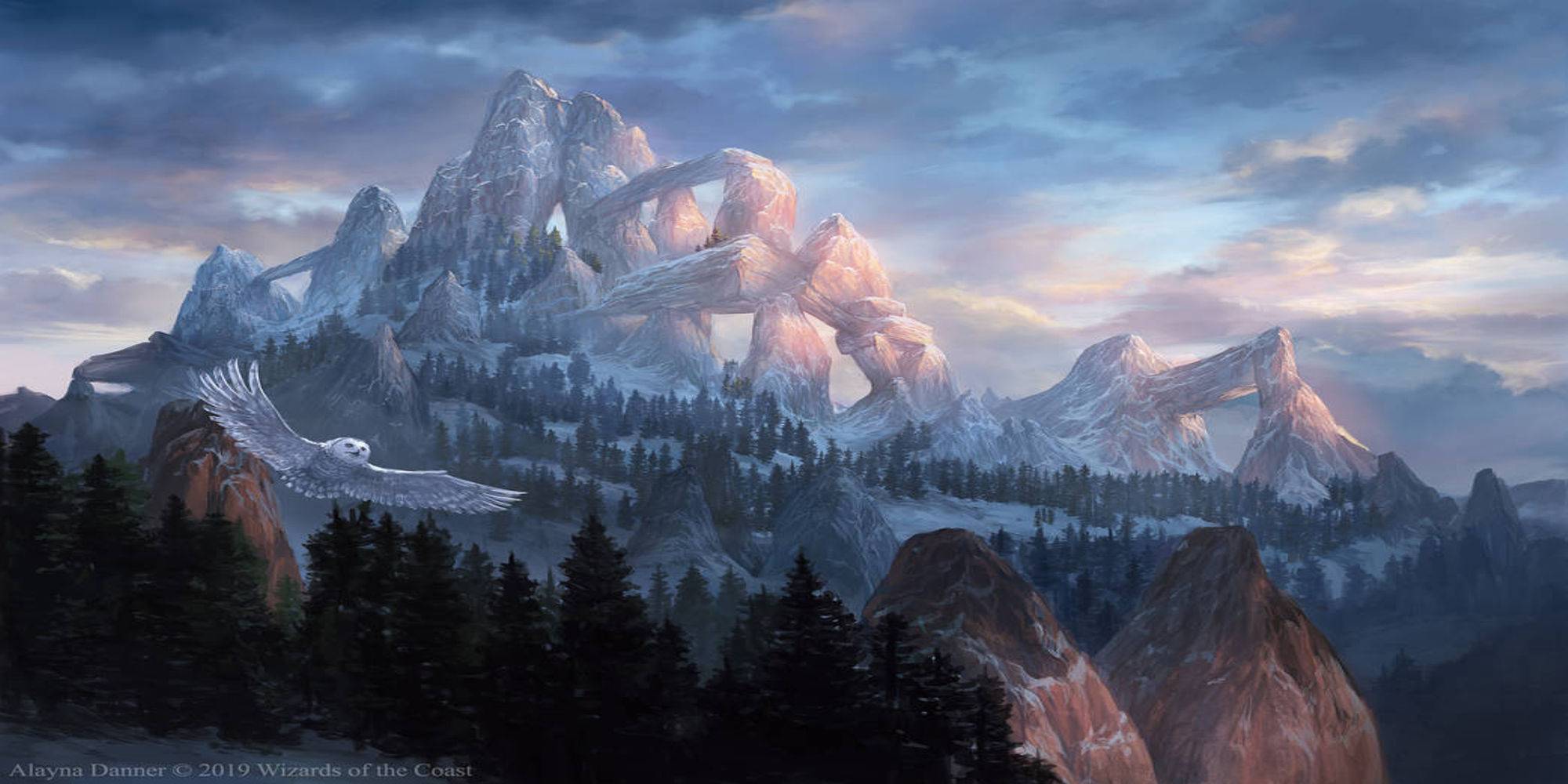 Magic The Gathering - Cielo Invernale (Winter Sky) - Homelands - Rara