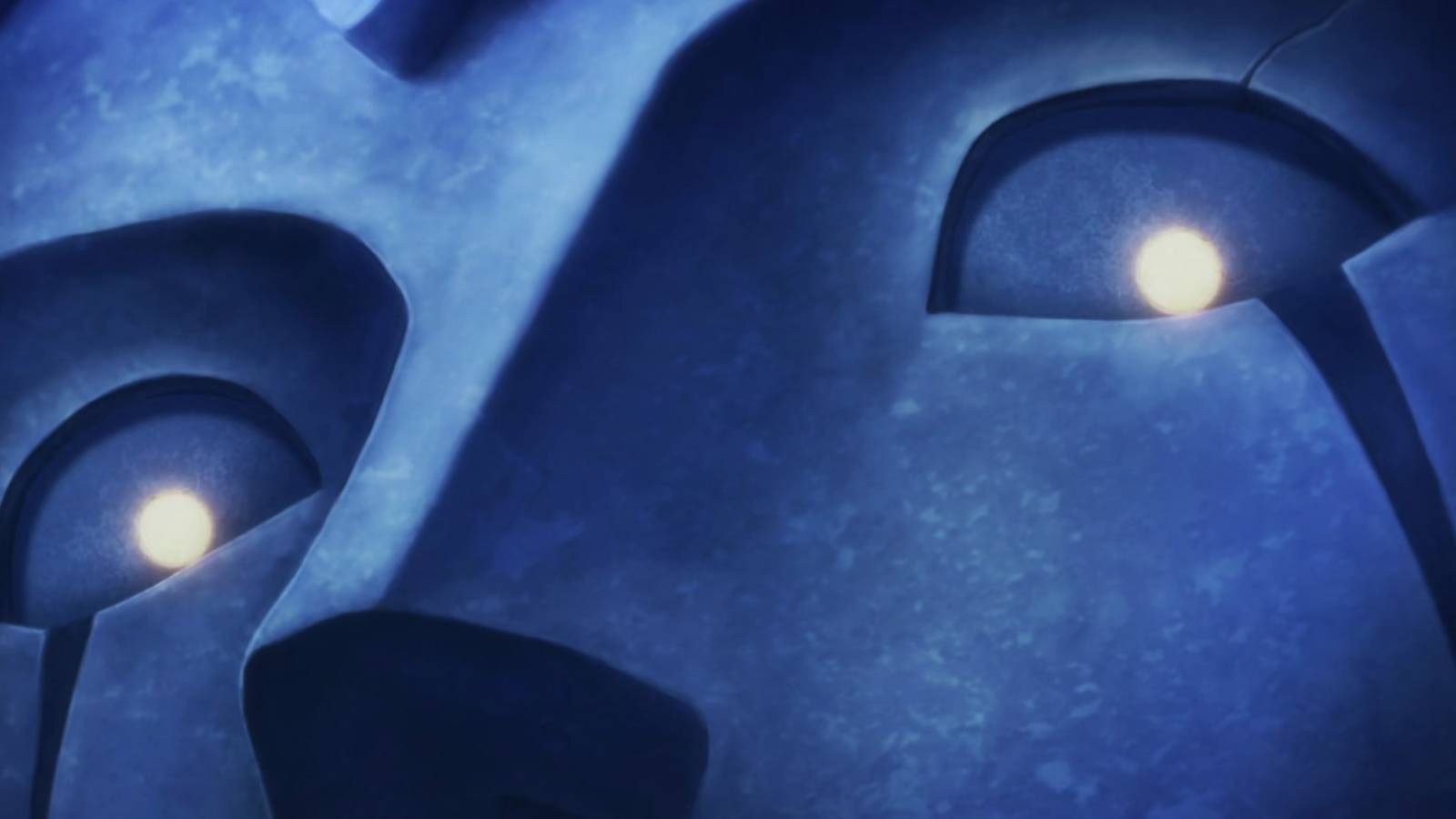 Solo Leveling Episode 1 Statue of God Looks at Jin-Woo