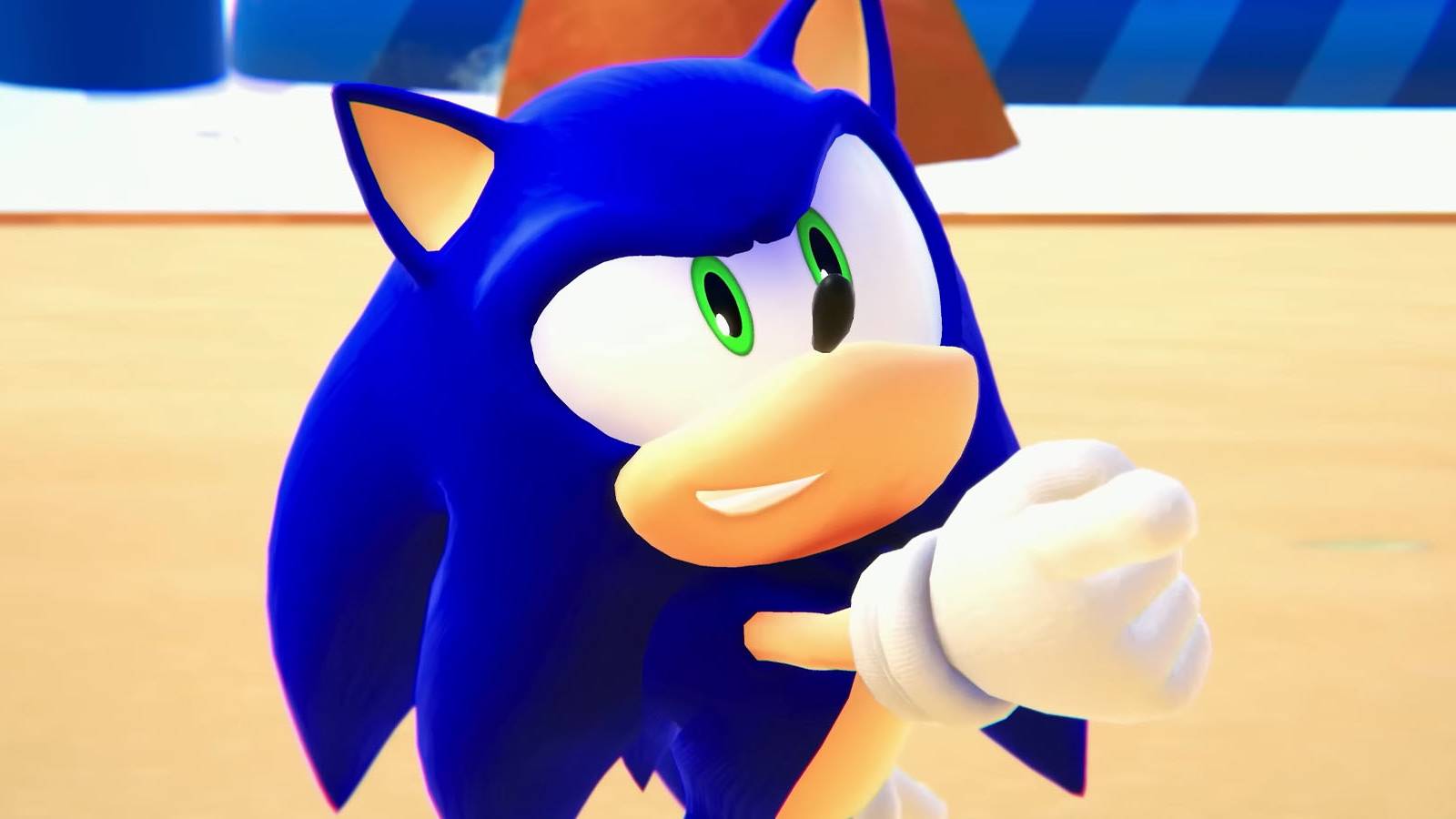 Sonic Dream Team beach cutscene