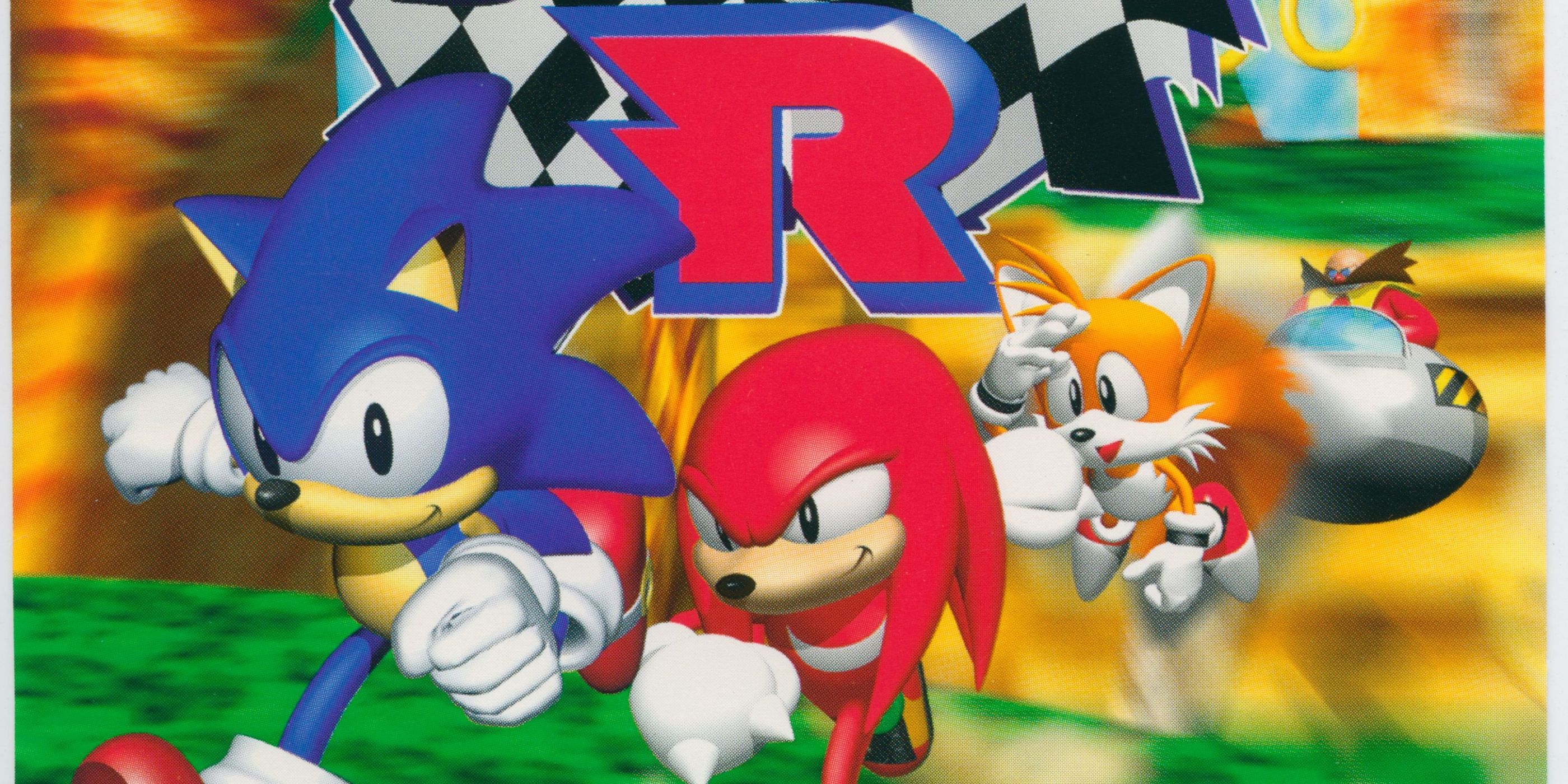 Promotional art for Sonic R