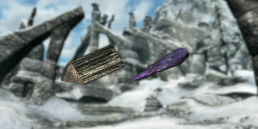Skyrim: firewood and soul gem arrowheads