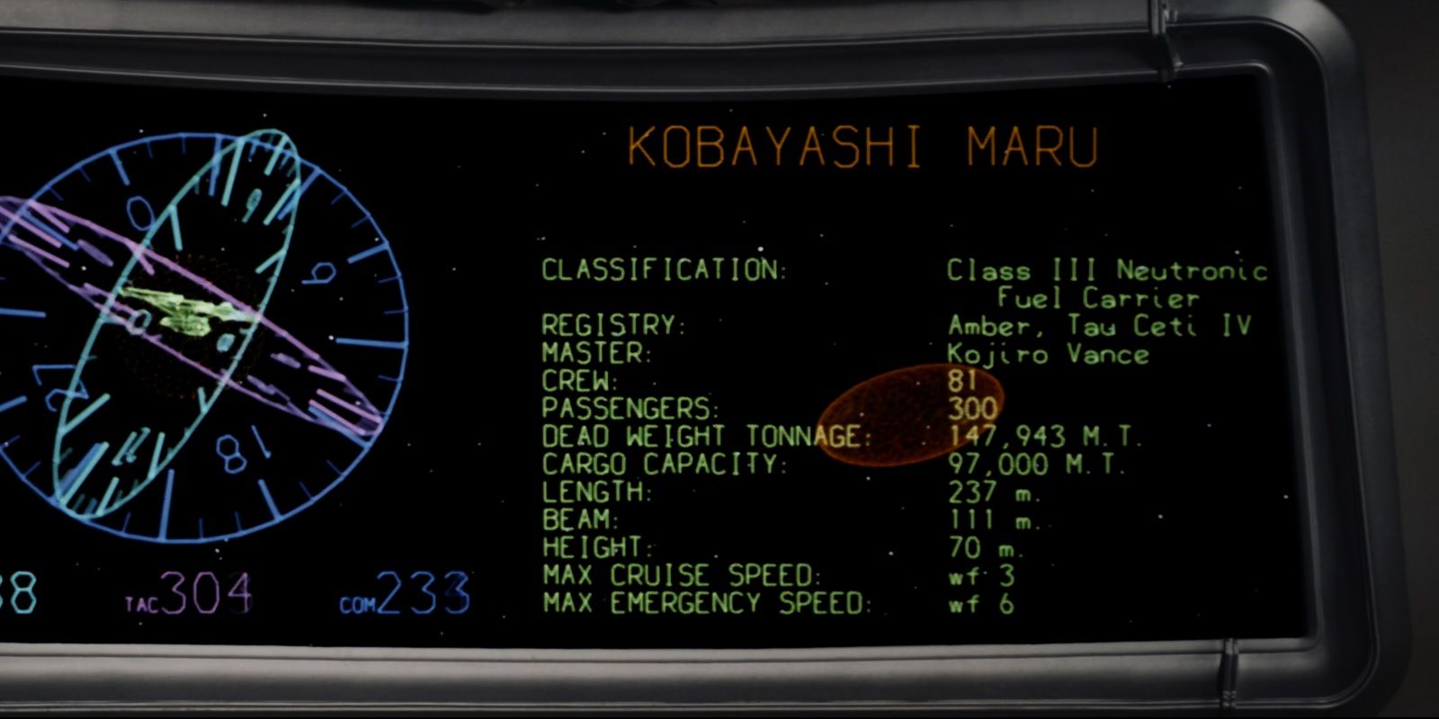 The Kobayashi Maru simulation in Star Trek: The Wrath of Khan.