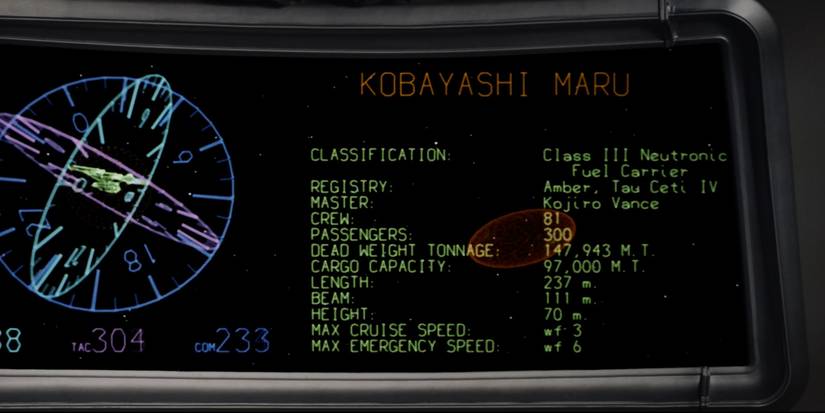 The Kobayashi Maru simulation in Star Trek: The Wrath of Khan.