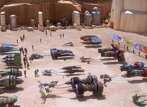 Pod Racing Scene 'This Isn't Podracing' Star Wars: Galactic Racer looks great, but it's ...