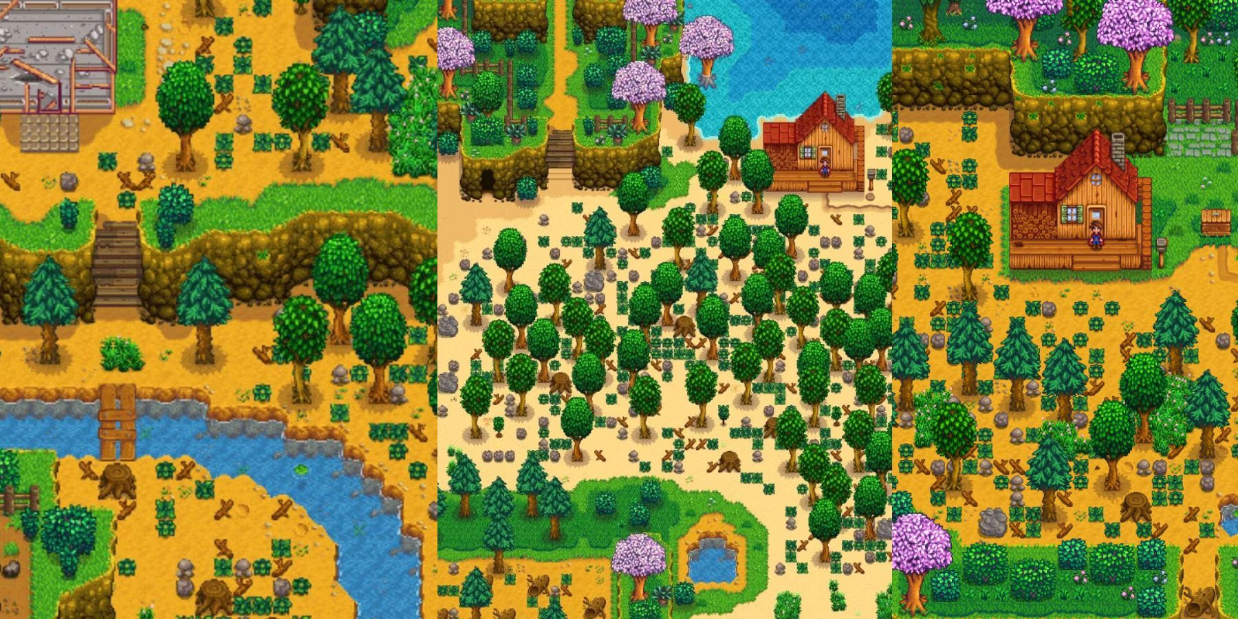 Stardew Valley All Farm Maps Ranked 