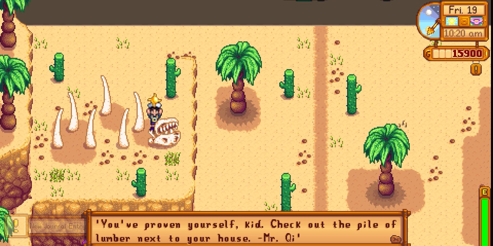 Feed The Sand Dragon His Last Meal - Stardew Valley Guide