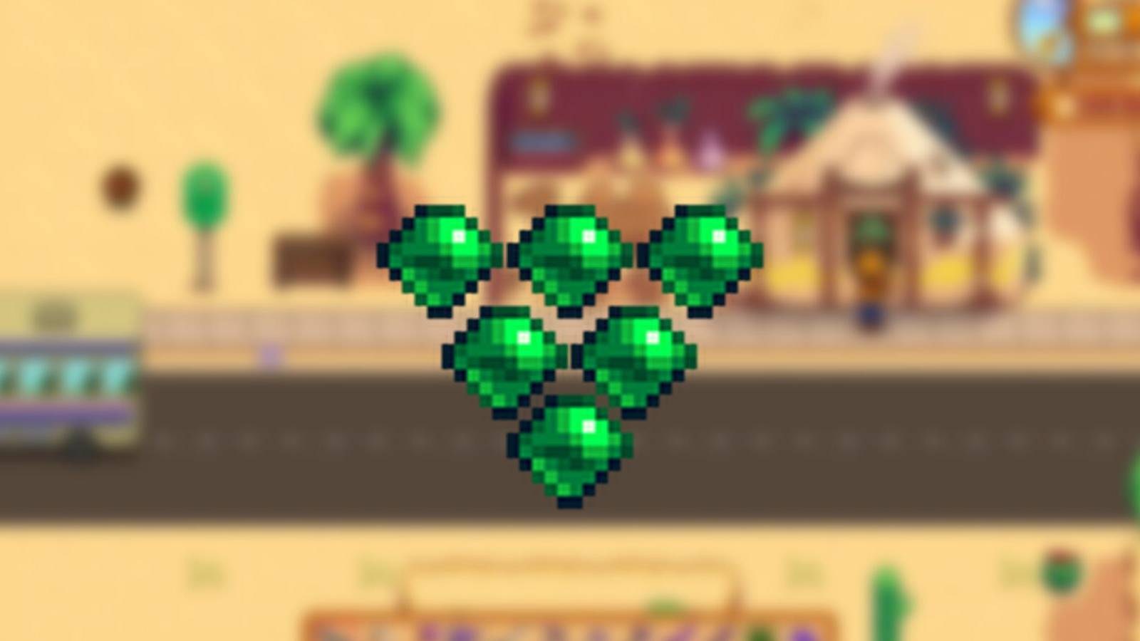 emerald in stardew valley.