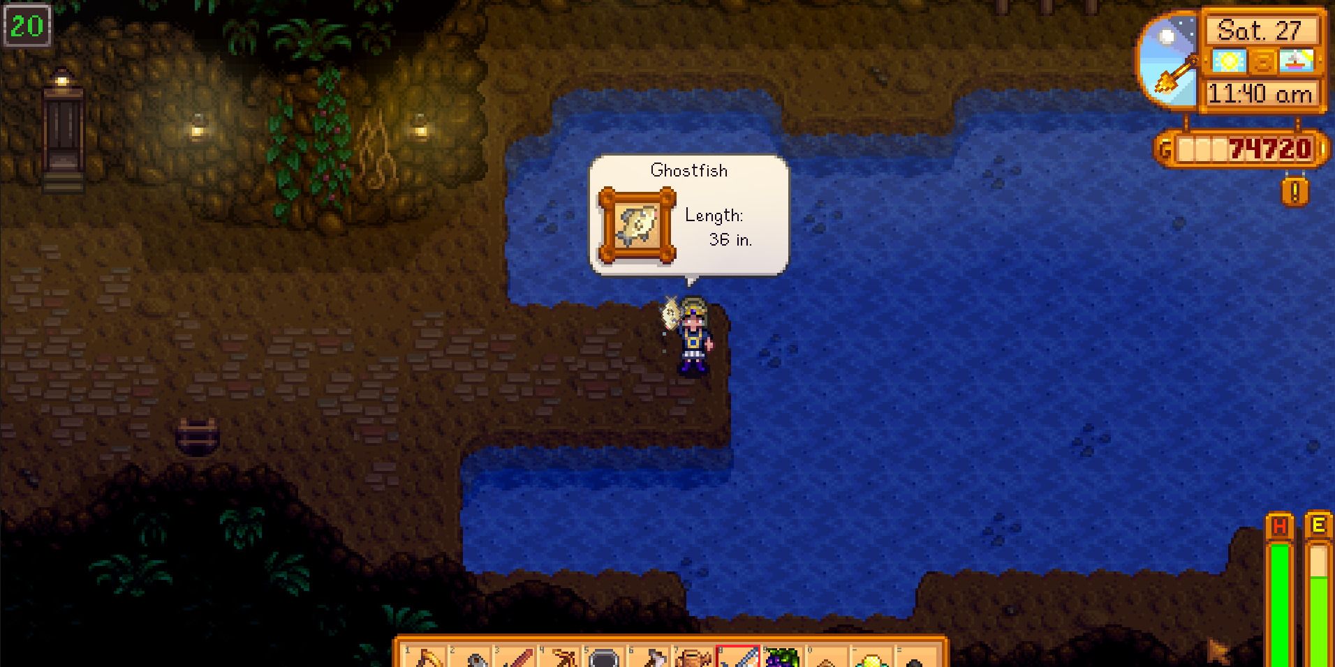 Stardew Valley: How to Catch a Ghostfish