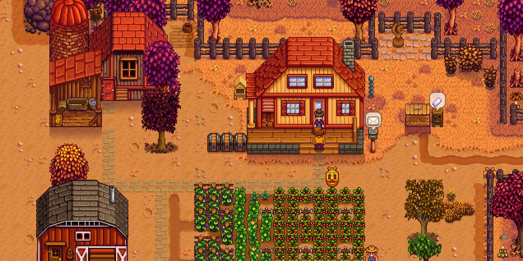 Stardew Valley in the Fall