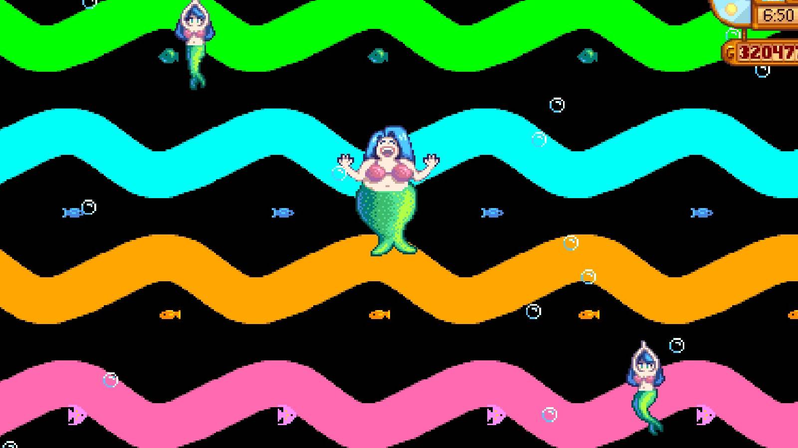 Stardew Valley Mermaid Show