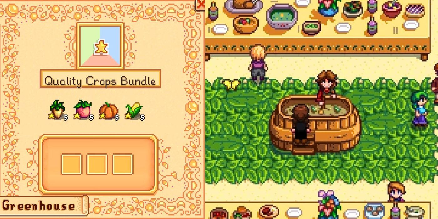Stardew Valley Quality Crops And Luau