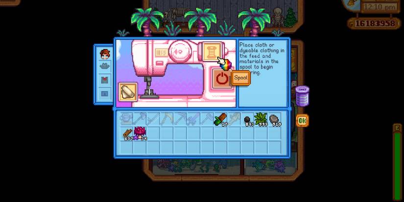 Stardew Valley Sewing Machine Prismatic