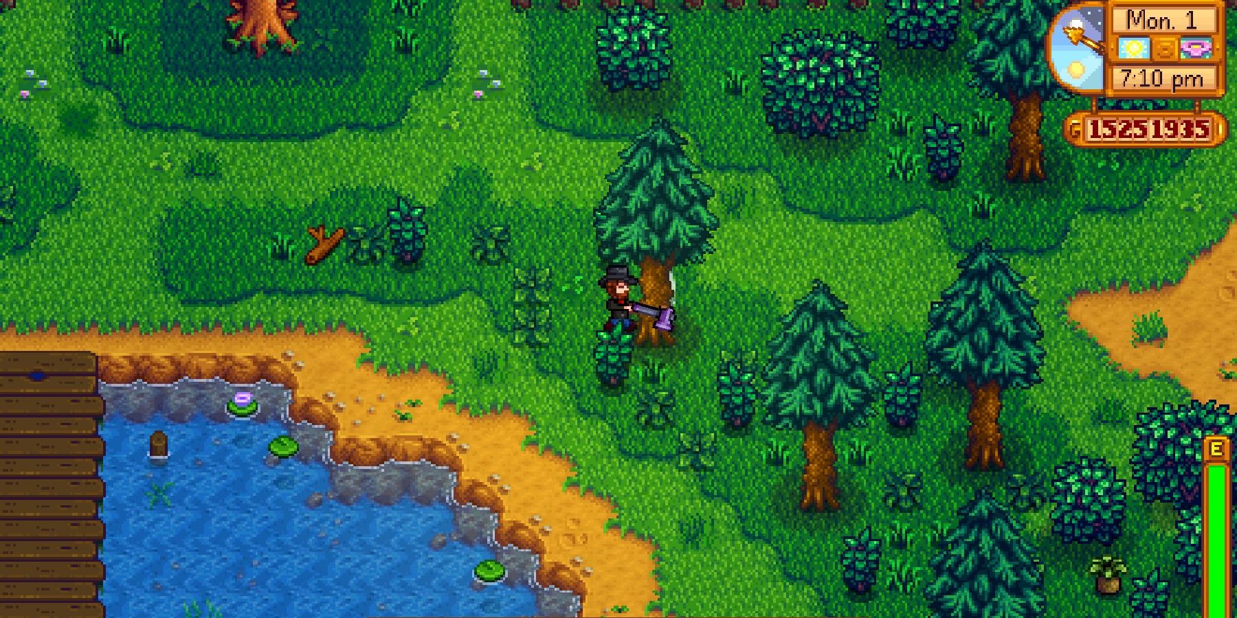 Древесина stardew