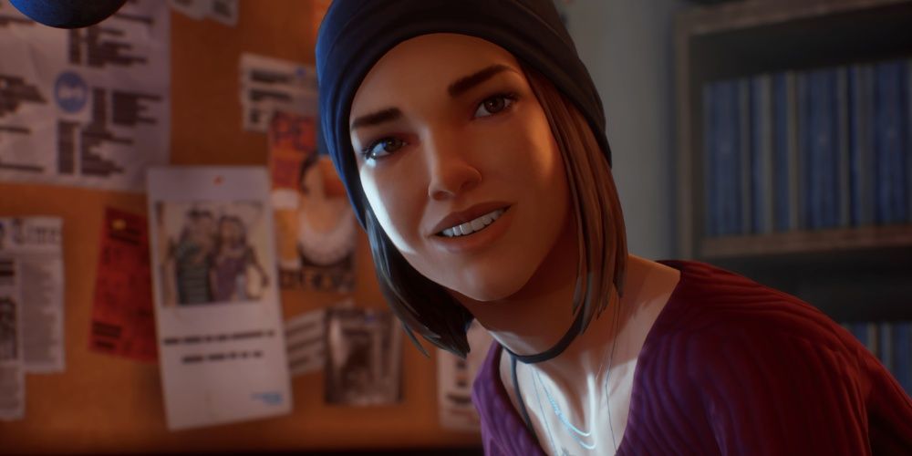 Steph, a girl with a bob and a beanie, smiles towards the camera