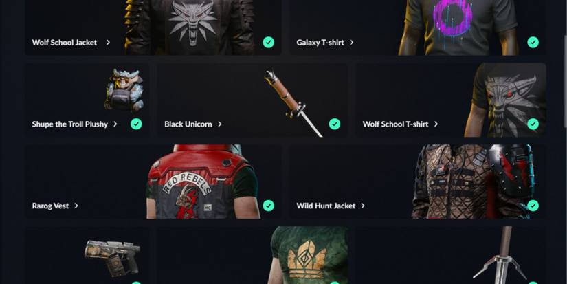 Witcher Gear Cyberpunk 2077 Showcase