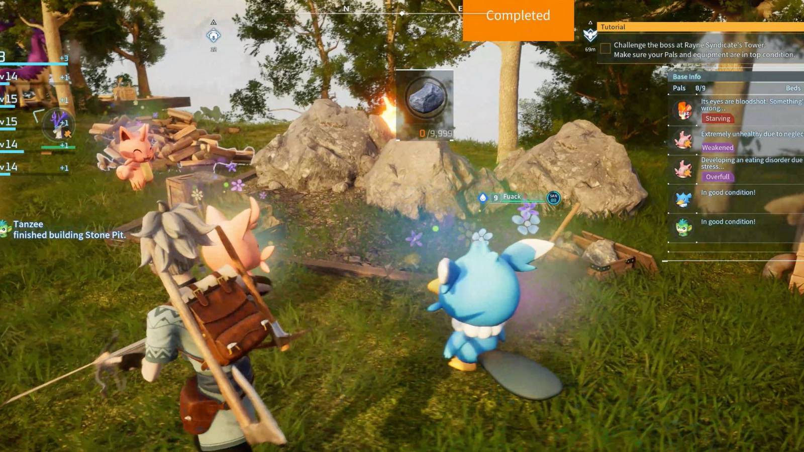 Palworld: How to Make and Use Stone Pit