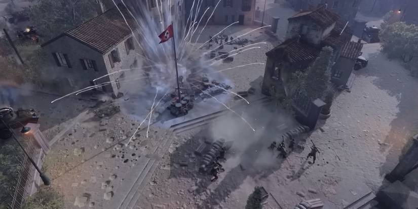 a battle scene from company of heroes 3
