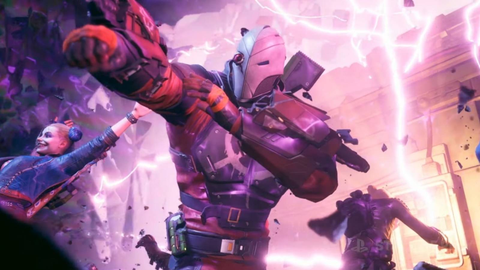 Suicide Squad Kill the Justice League Deadshot Purple Lightning