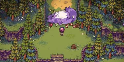 Sun Haven creature in the forest