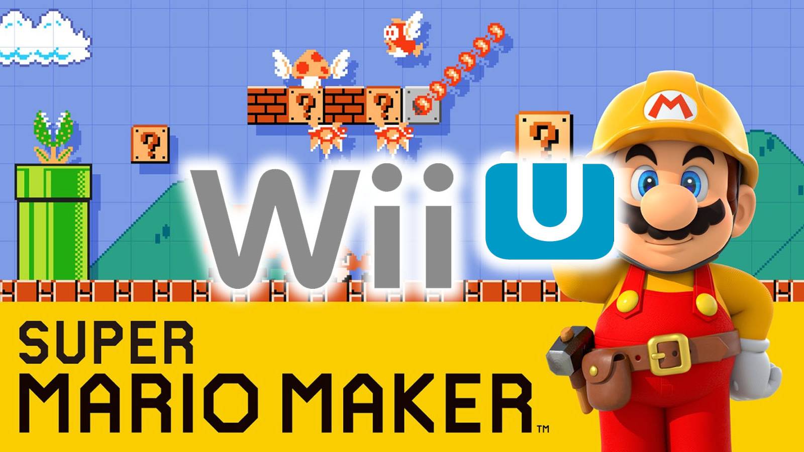 Super Mario Maker Wii U logo