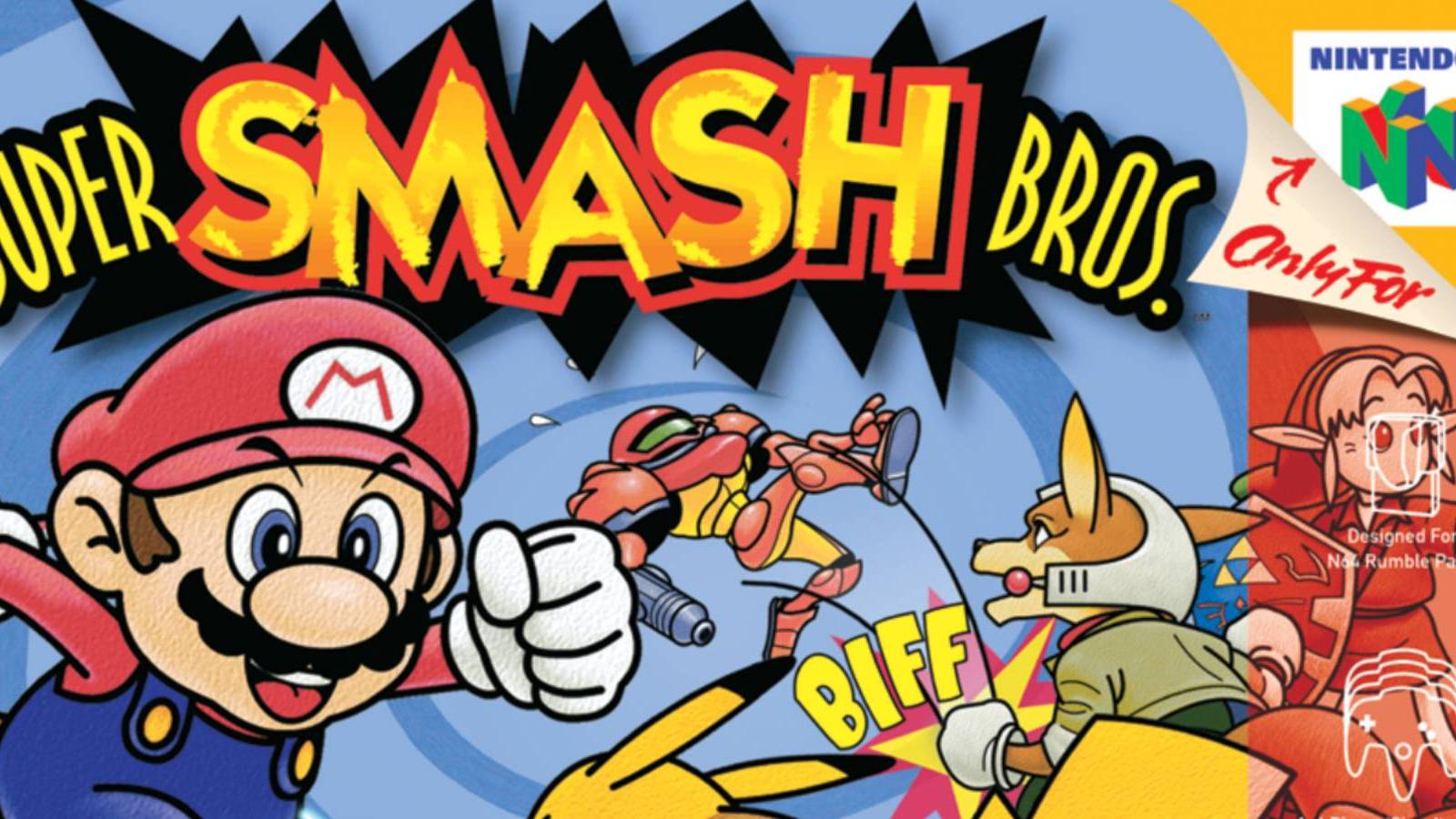 Box art from Super Smash Bros