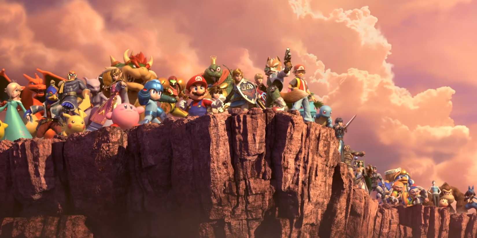 Opening cutscene of Super Smash bros. Ultimate