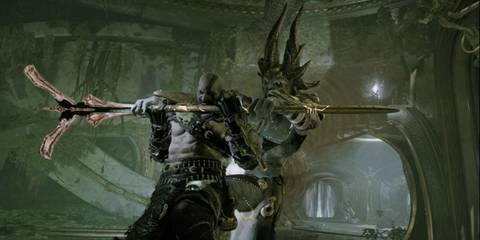 Svartáljǫfurr Dark Elf King Kratos God of War 2018