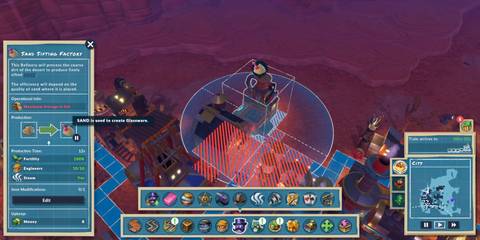 Sand Shifting Factory processing sand