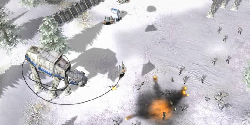 snow battle from empire at war