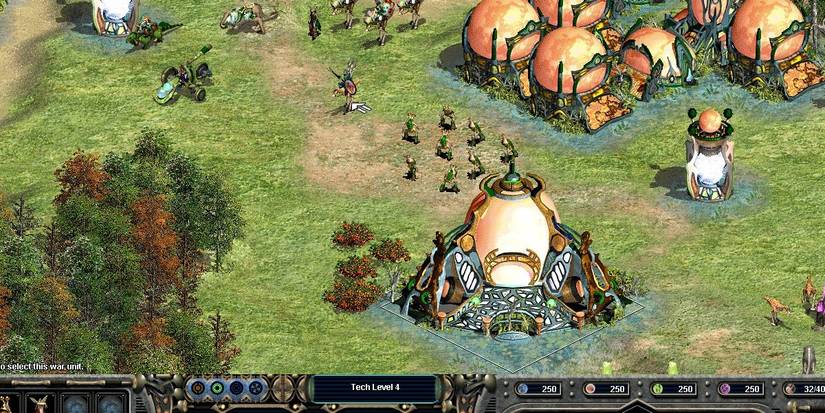 battle screen from galactic battlegrounds