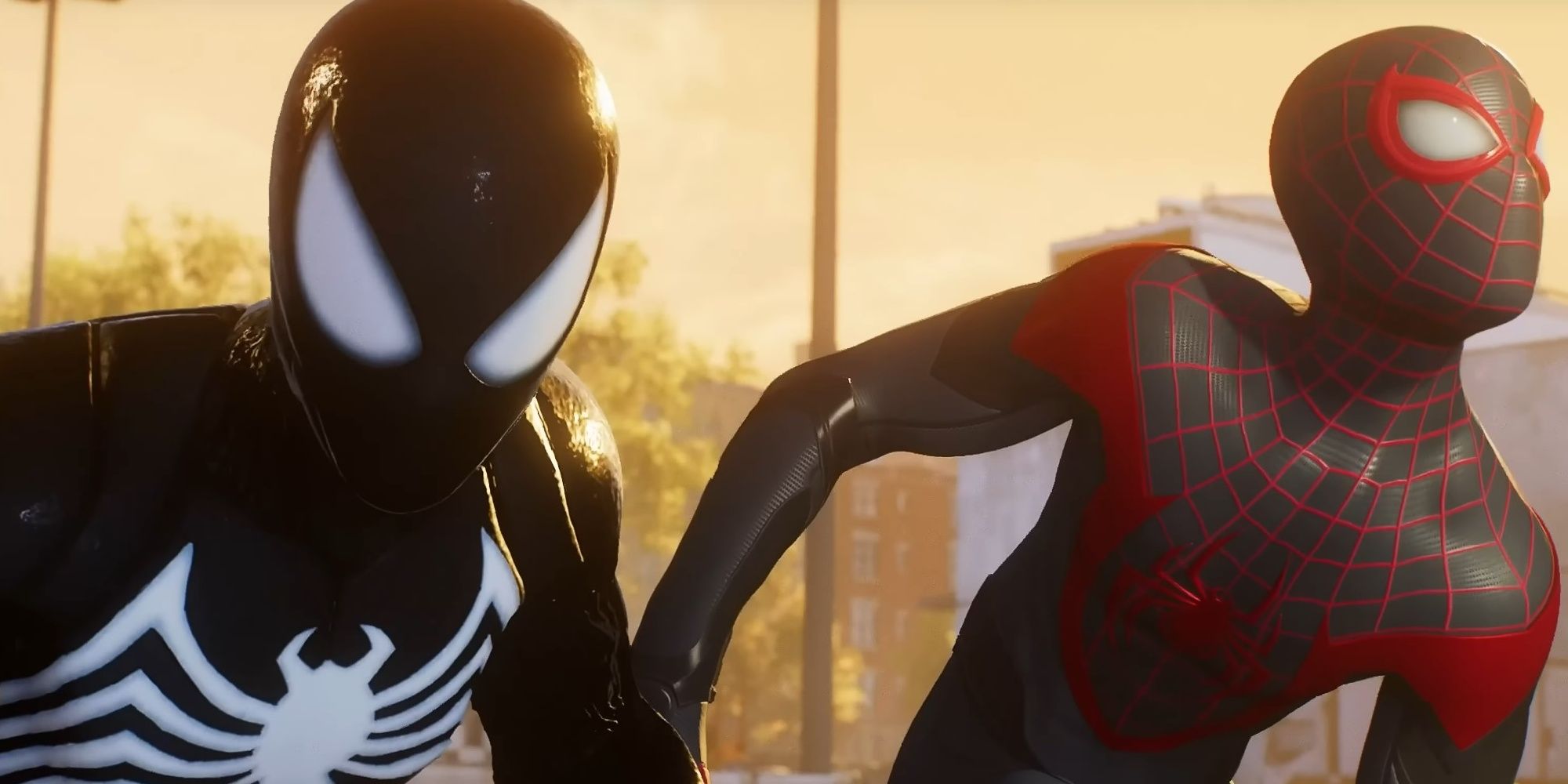 Symbiote Peter and Miles Morales