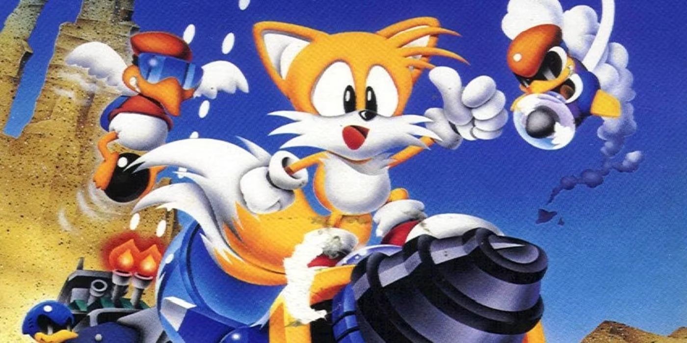 The boxart from Tails Adventure