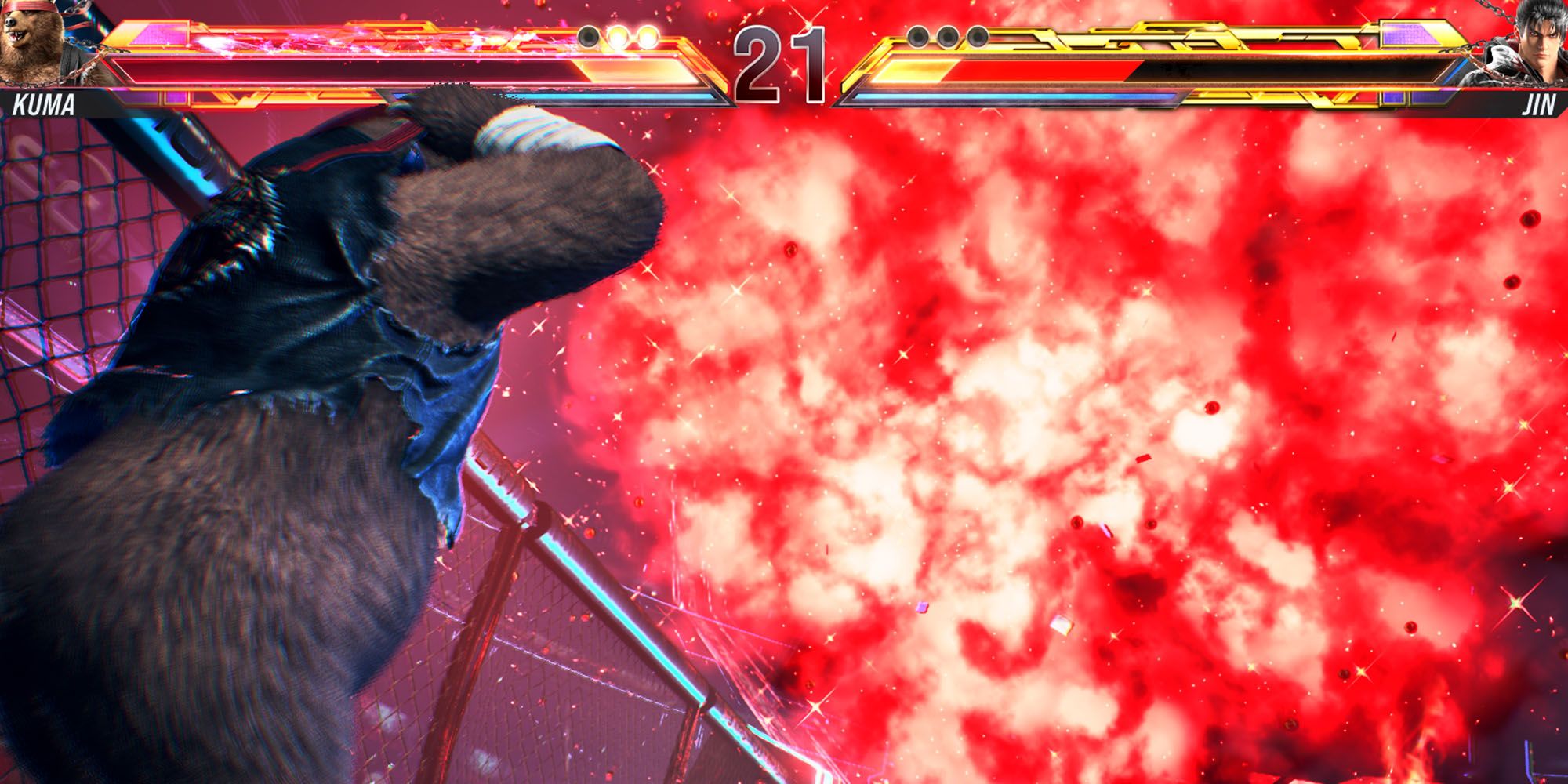 Tekken 8 - Kuma Mid Rage Art