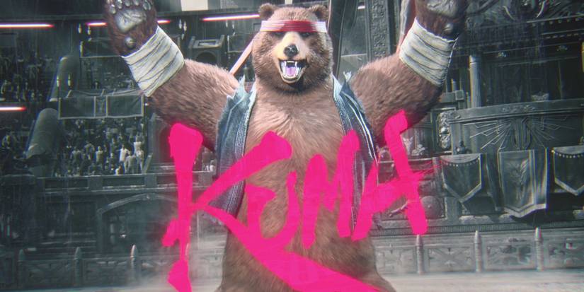 Tekken 8 - Kuma's King of Iron Fists Title Card