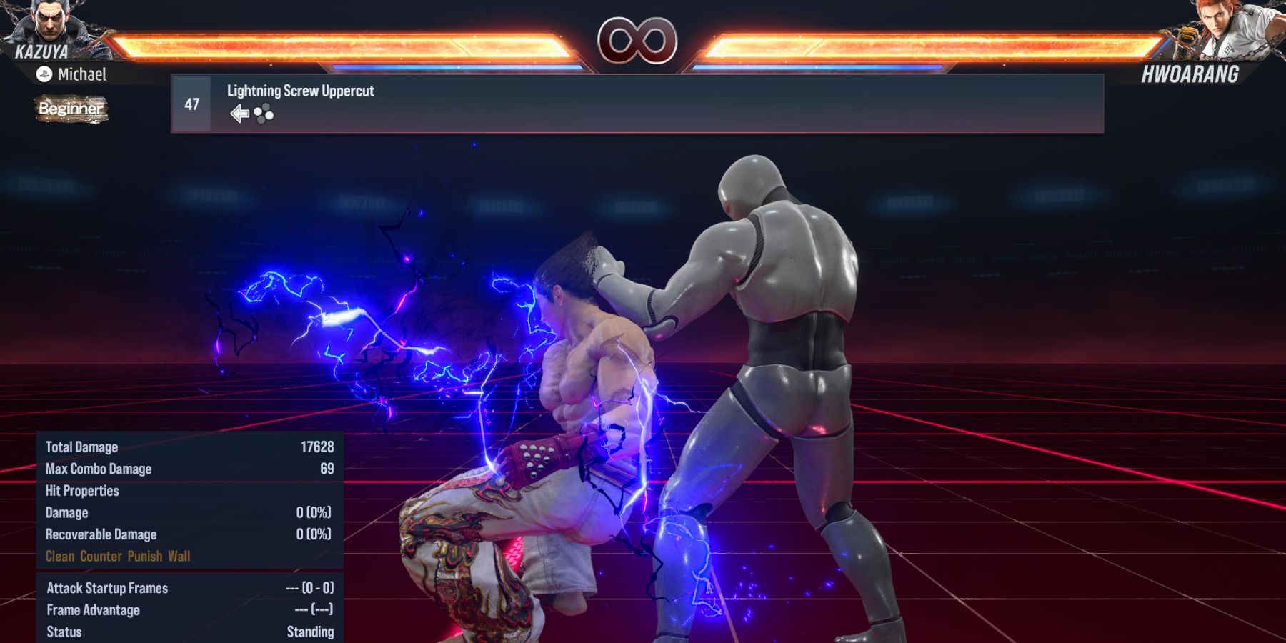 Tekken 8 Lightning screw Uppercut