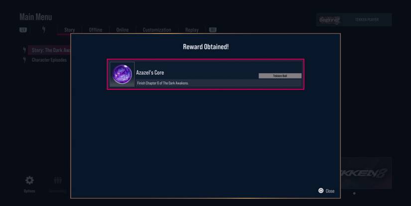 tekken-8-tekken-ball-unlocks-azazels-core