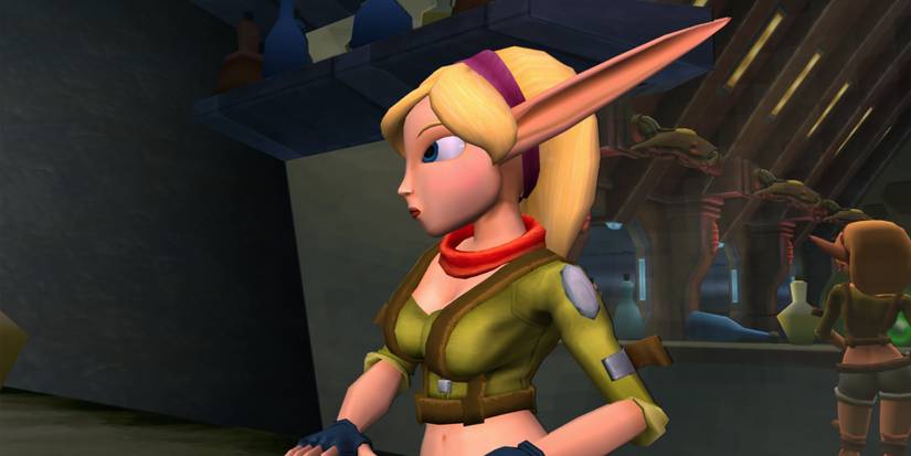 Tess Jak and Daxter