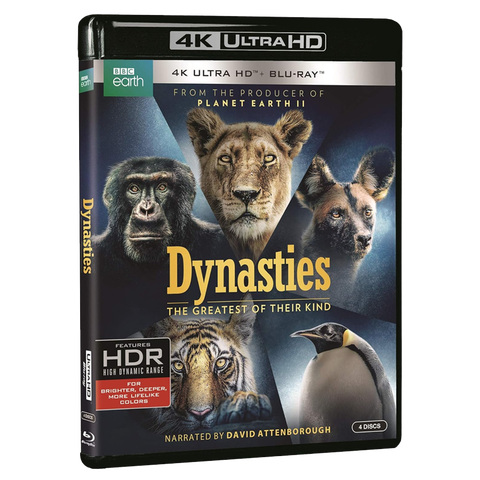 The Best Blu-Ray & 4K David Attenborough Nature Documentaries For An Epic Nature Journey Dynasties