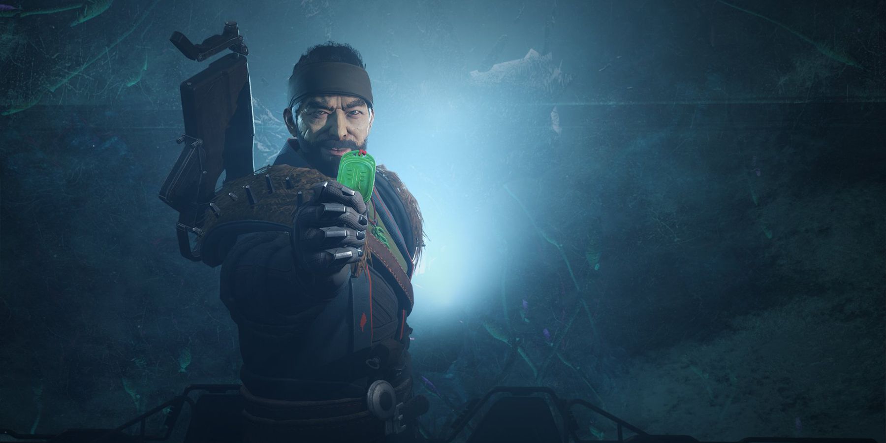 The Drifter from Destiny 2 holding up coin-1