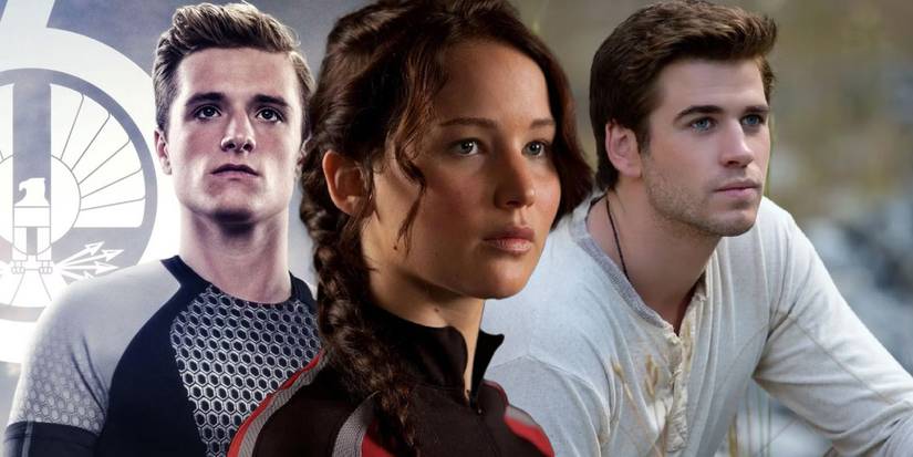 The Hunger Games, Katniss, Gale and Peeta 
