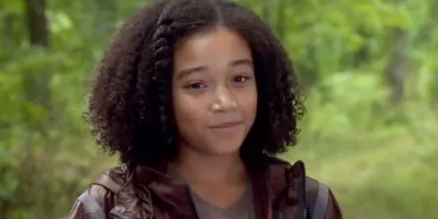 Rue (Amandla Sternberg) in The Hunger Games